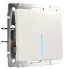 Werkel WL13-SW-1G-2W-LED Выключатель одноклавишный проходной с подсветкой