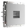 Werkel WL06-RJ11+RJ45 Телефонная розетка RJ-11 (серебряный)