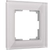 Werkel W0011117 Рамка из стекла на 1 пост Favorit дымчатый