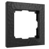 Werkel W0012408 Рамка из поликарбоната на 1 пост Hammer черный