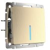 Werkel WL10-SW-1G-LED Выключатель одноклавишный с подсветкой