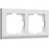 Werkel WL04-Frame-02 Рамка Werkel на 2 поста (белый) WL04-Frame-02-white
