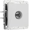 Werkel W1183041 ТВ-розетка оконечная белый акрил
