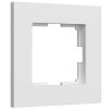Werkel W0012961 Рамка из поликарбоната на 1 пост Slab белый софт