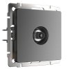 Werkel W1183064 ТВ-розетка оконечная графит матовый