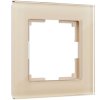 Werkel W0011111 Рамка из стекла на 1 пост Favorit шампань