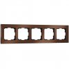 Werkel WL11-Frame-05 Рамка Werkel на 5 постов (алюминий)