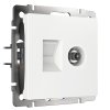 Werkel W1181301 Розетка ТВ+Ethernet RJ-45 6 cat. белый