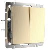 Werkel WL10-SW-2G Выключатель двухклавишный