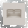 Werkel WL03-RJ-11-ivory Телефонная розетка RJ-11