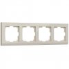 Werkel WL04-Frame-04-ivory Рамка Werkel на 4 поста (слоновая кость) WL04-Frame-04-ivory