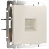 Werkel W1181062 Розетка Ethernet RJ-45 айвори матовый