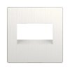 Werkel WL13-RJ45+RJ45-CP Накладка для двойной розетки Еthernet RJ-45 (перламутровый рифленый)