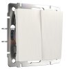 Werkel WL13-SW-2G Выключатель двухклавишный