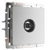 Werkel W1183065 ТВ-розетка оконечная серебряный матовый