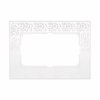 Werkel W0082301 Рамка из поликарбоната для двойной розетки Flock белый