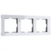 Werkel W0032701 Рамка из акрила на 3 поста Acrylic белый