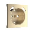 Werkel WL10-USB-CP Накладка для розетки USB (шампань рифленый)