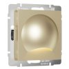 Werkel W1154411 Встраиваемая LED подсветка МУН шампань