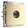 Werkel WL10-TV ТВ-розетка оконечная