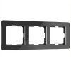 Werkel W0032708 Рамка из акрила на 3 поста Acrylic черный