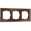 Werkel WL11-Frame-03 Рамка на 3 поста (коричневый алюминий) (a050955) Werkel Aluminium коричневый алюминий W0031714-95657