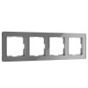 Werkel W0042704 Рамка из акрила на 4 поста Acrylic графит