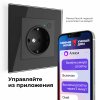 Werkel W1171601 Умная встраиваемая розетка с заземлением с защитными шторками