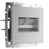 Werkel W1181106 Розетка двойная Ethernet RJ-45 серебряный