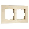 Werkel W0023511 Рамка из металла на 2 поста АluMax шампань алюминий