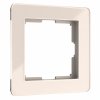 Werkel W0012743 Рамка из акрила на 1 пост Acrylic айвори