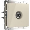 Werkel WL03-TV-ivory ТВ розетка оконечная