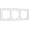 Werkel W0032001 Рамка из поликарбоната на 3 поста Snabb Basic белый