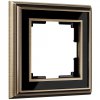 Werkel WL17-Frame-01 Рамка Werkel на 1 пост (бронза/черный) WL17-Frame-01
