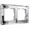 Werkel W0021220 Рамка из стекла на 2 поста Diamant зеркальный