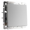 Werkel W1112006 Выключатель одноклавишный проходной серебряный