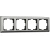 Werkel WL02-Frame-04 Рамка на 4 поста Metallic (глянцевый никель) Werkel W0041602-95657 (a051004)