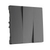 Werkel WL04-SW-3G-CP Набор клавиш для выключателя трехклавишного (графит рифленый)