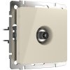 Werkel W1183003 ТВ розетка оконечная слоновая кость