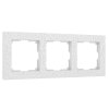 Werkel W0032401 Рамка из поликарбоната на 3 поста Hammer белый
