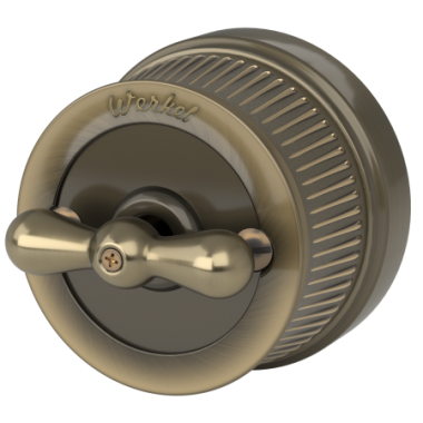 Фотография товара 'Werkel WL19-01-05 Выключатель на 4 положения двухклавишный'