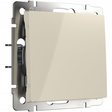 Фотография товара 'Werkel WL03-SW-1G-ivory Выключатель одноклавишный (слоновая кость)'