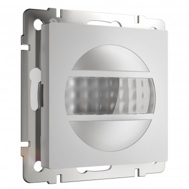 Фотография товара 'Werkel W1155105 Датчик движения 500 Вт, двухпроводный (серебряный матовый)'