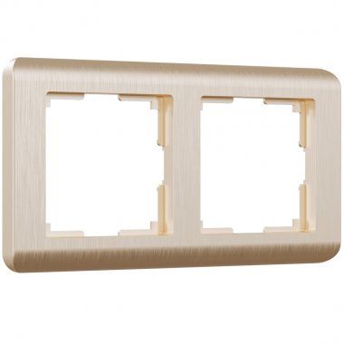 Фотография товара 'Werkel WL12-Frame-02 Рамка Werkel на 2 поста (шампань) WL12-Frame-02'