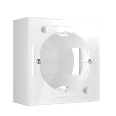 Фотография товара 'Werkel W8000001 Коробка для накладного монтажа белый'
