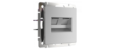 Фотография товара 'Werkel WL06-RJ45+RJ45 Розетка двойная Ethernet RJ-45'