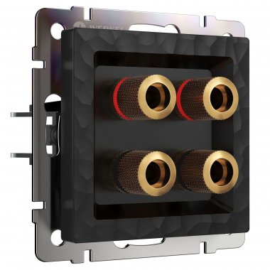 Фотография товара 'Werkel W1285008 Акустическая розетка черный'