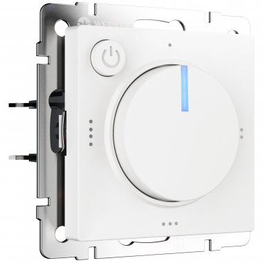 Фотография товара 'Werkel W1151161 Терморегулятор электромеханический для теплого пола белый матовый'