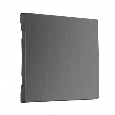 Фотография товара 'Werkel W1119004 Клавиша для выключателя перекрестного графит рифленый'