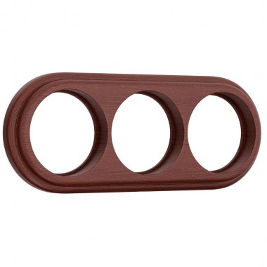 Фотография товара 'Werkel W0035225 Рамка Werkel на 3 поста (итальянский орех) Legend'